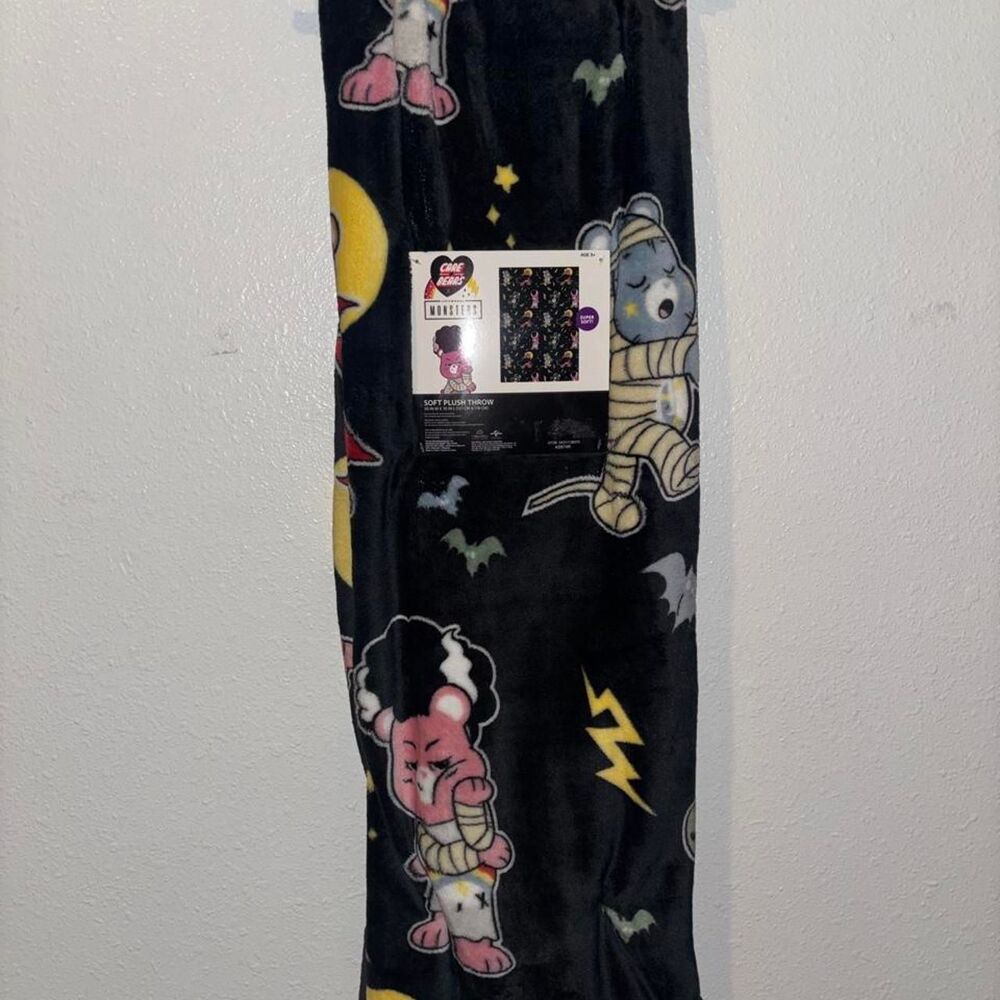Care Bears x Universal Monsters Soft Plush Throw